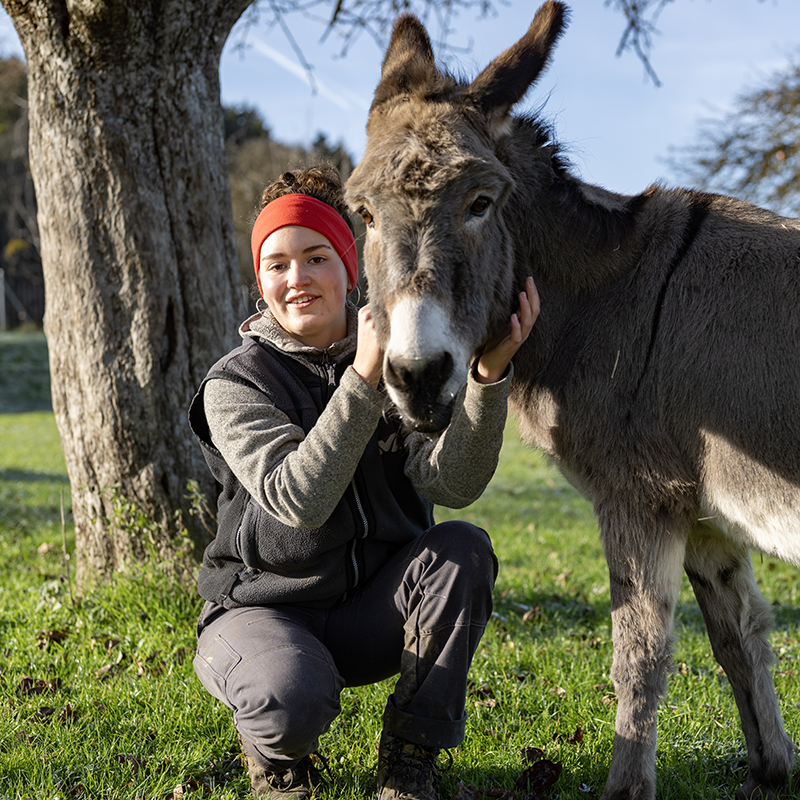 Wusste schon früh, dass sie Landwirtin werden will: Emma Bräutigam